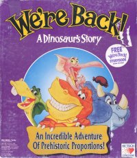 We're Back A Dinosaur Story Super Nintendo  box art